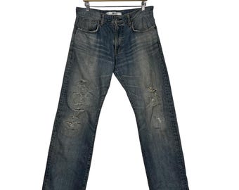 Vintage Edwin Denim Jeans Vintage Edwin Distressed Denim Jeans W34