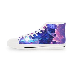 Anime Sneakers Gojo Shoes Jujutsu Kaisen Custom Hand-Painted Like Otaku Streetwear Shoes Cosplay Shoes for Men & Women | Unique Anime Gift