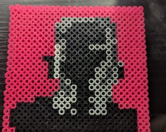 Muziekalbums met Perler-kralen