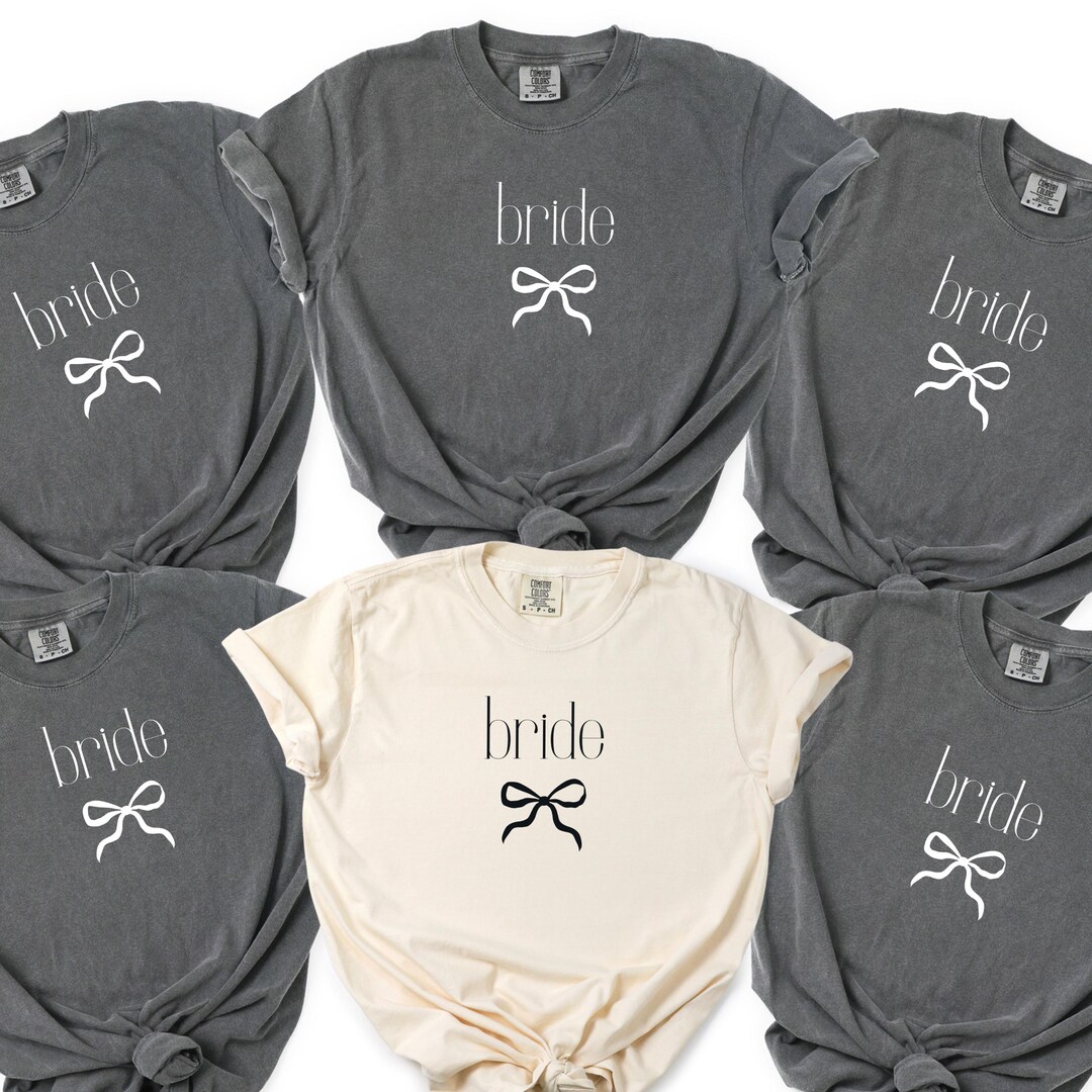 Team Bride Shirts, Bride Shirt, Bachelorette Party Shirts, Bridesmaid ...
