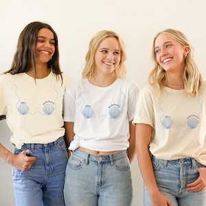 Custom Mermaid Bachelorette Party Shirts: Bridal Team T-Shirts