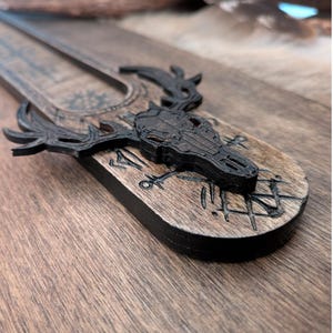 Noorse heidense hertenschedel wierookbranderhouder