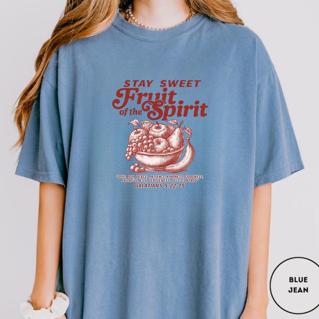 Fruit of the Spirit Religious Shirt - Christian Faith Shirt for ...