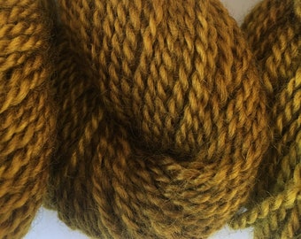 Golden Heather Bulky Wool