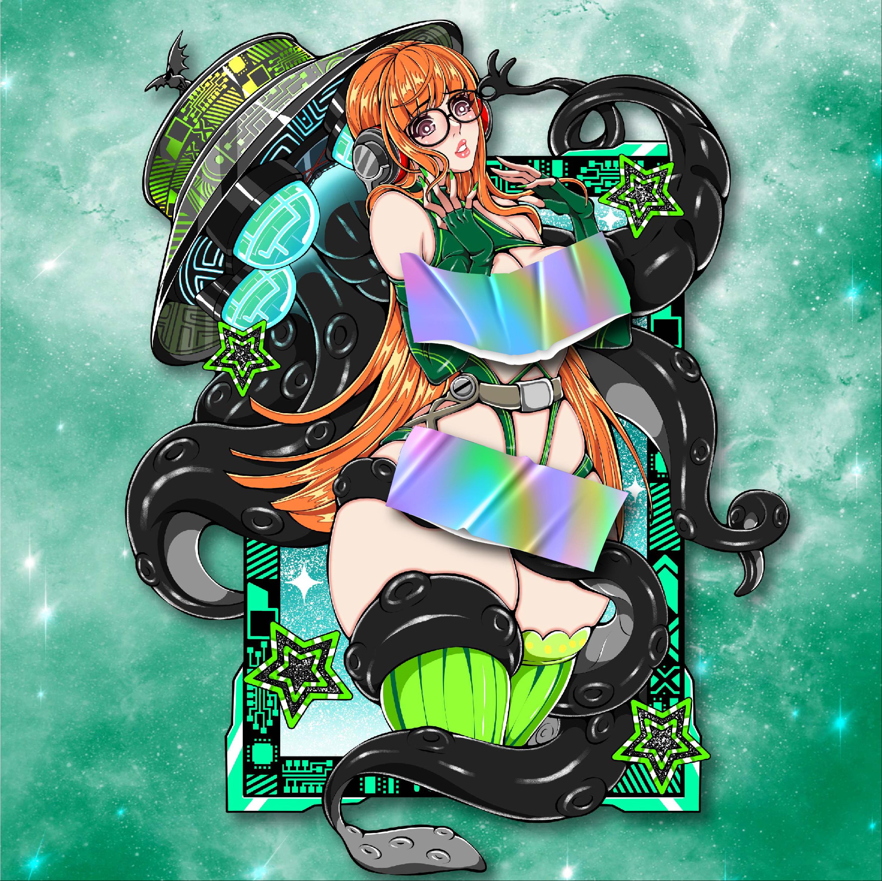 Gevangen in 4K emaille pin – blos, zweet, verdachte onschuld – NSFW-aangrenzende Anime Vibes-375