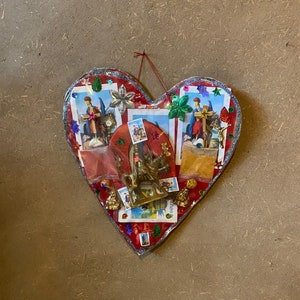 Funky Mexican Folk Art Oracion Amulet Talisman BUDDHAS! Curanderismo