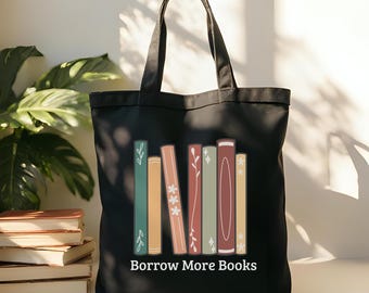 Bücherregal Tote, personalisierte Buchliebhaber Tasche, gemütliche Leseästhetik, Bibliothek Mädchen Geschenk, Buchklub Geschenk, gemütliche Studie Tote, Bücherwurm Geschenk