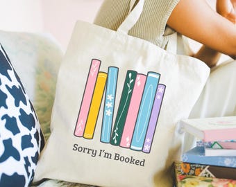 Benutzerdefinierte bunte Bücherregal Tote, personalisierte Buch Tasche, Buchclub Geschenk, Bücherwurm Geschenk, Buch-Liebhaber-Geschenk, Studie Mädchen Ästhetik, Bibliothek Einkaufstasche