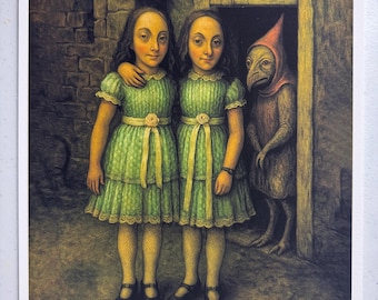 The Shining Art Print: Grady Twins Surreal Horror Illustration