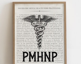 PMHNP Art Print: Psychiatric Nurse Practitioner Gift