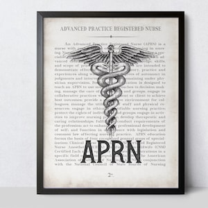 APRN Nurse Art Print - Nurse Practitioner Gift for Graduation image 6