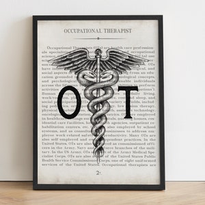 Occupational Therapy Gift OT Art Print