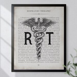 Radiology Tech Print: Vintage Medical Art Gift image 2