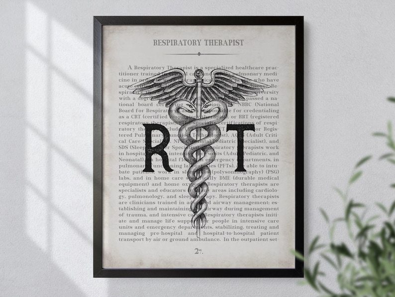 Radiology Tech Print: Vintage Medical Art Gift image 2