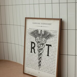 Radiology Tech Print: Vintage Medical Art Gift image 5