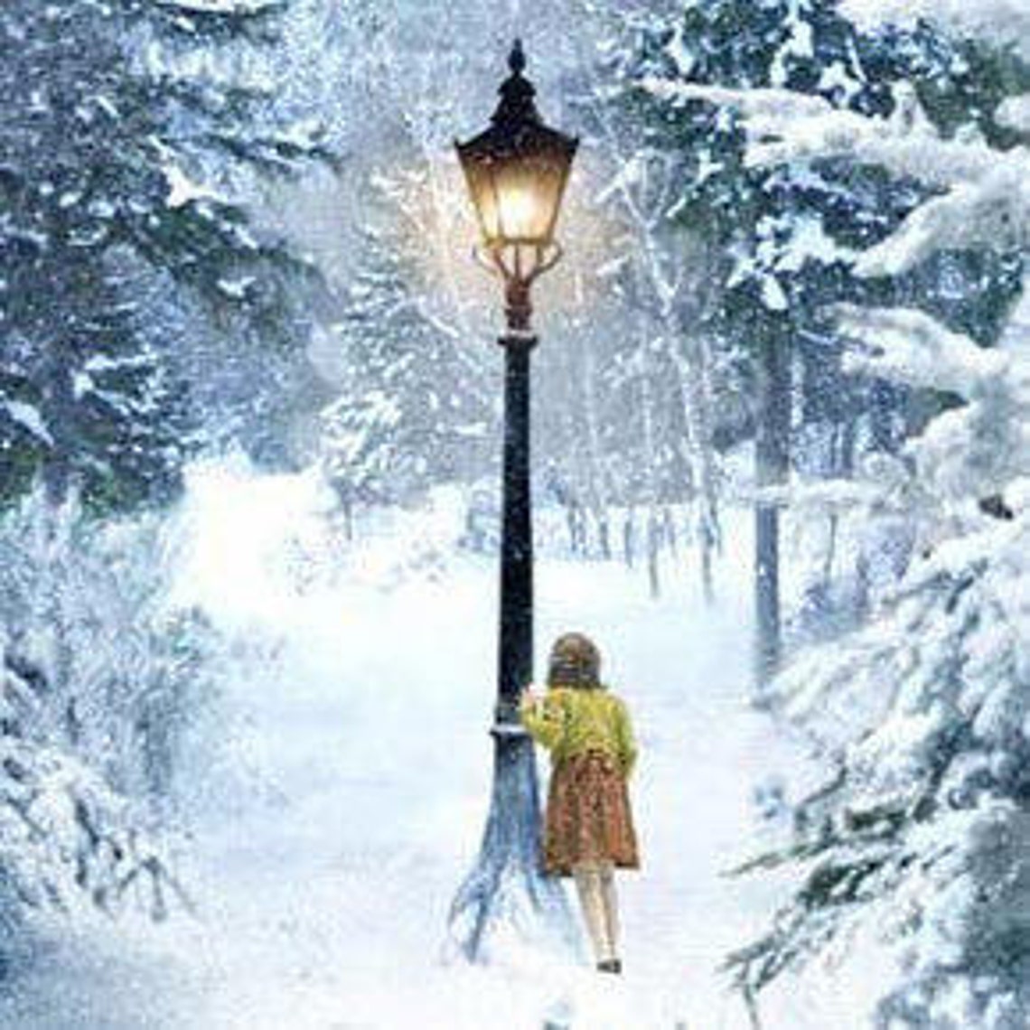 Narnia Lamp Post Over Narnia the Lion Witch and the Wardrobe Etsy