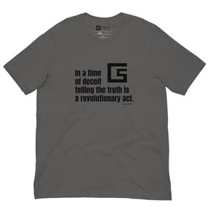 Telling the Truth Unisex T-Shirt - Casual Graphic Tee for Men & Women, Honest Statement Shirt, Funny Truth Quote Top, Comfortable Cotton