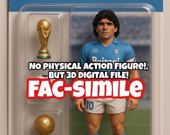 Diego Armando Maradona - NO physical Action Figure!, But 3D DIGITAL FILE!
