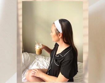 Spa Day Headband Crochet Pattern — PDF Download | Trendy Clean Girl Aesthetic | Beginner Friendly, Easy to Follow Video Tutorial