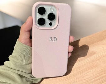 Etui na iPhone'a z niestandardową nazwą: Cukierkowy kolor skóry, wytrzymały zderzak