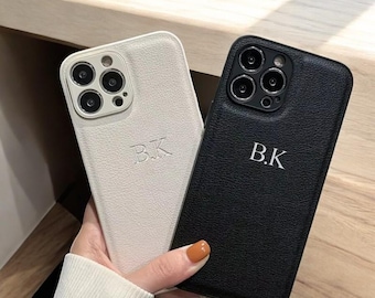 Personalisierte iPhone Lederhülle: Personalisierte iPhone Lederhülle