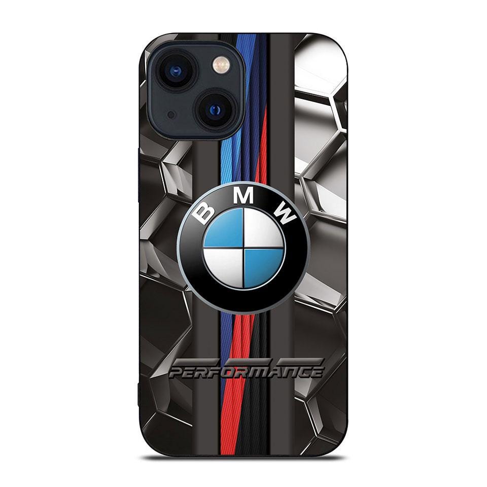 Housse Cuir Portefeuille Pour Iphone 16 Pro BMW Logo
