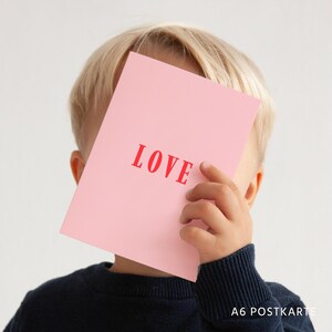 Love Postkarte