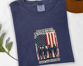 Patriotic American Flag Shirt – Heart Memorial Day Tee for Veterans