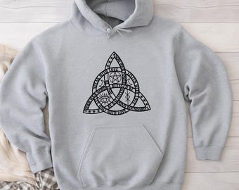 Celtic Knot Tee | Wiccan Triquetra Affirmation Shirt