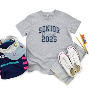 Senior Class of 2026 Shirt – Retro Graduation Tee