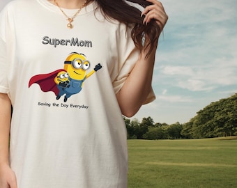 Super Mom Shirt, Saving the Day Everyday Tee, Funny Mom Shirt, Mom Life T-Shirt