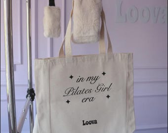 In My Pilates Girl Era Cloth Bag, Pilates Bag