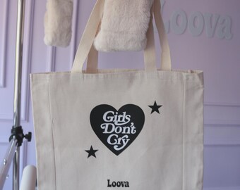 Star Girl Don't Cry Cloth Bag, Pilates Bag