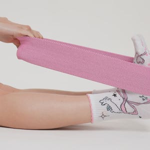 Cute Rabbit Grip Socks, Pilates Socks image 4
