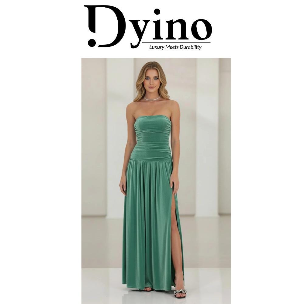 Sage Velvet Maxi Dress - Etsy