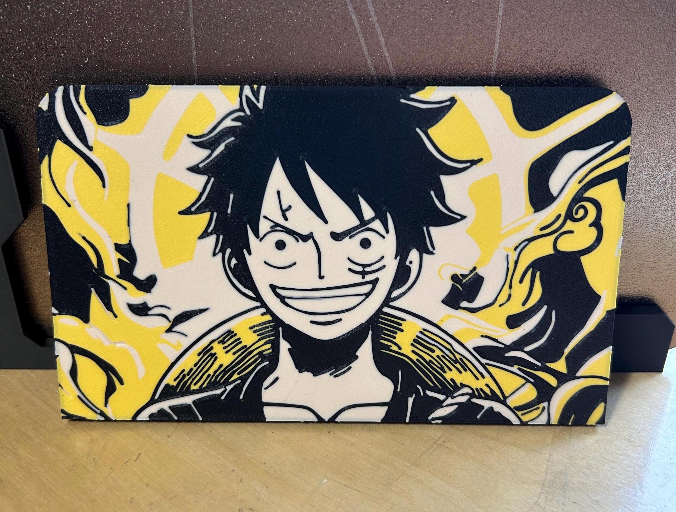 One Piece Luffy Nintendo Switch Stand Cover
