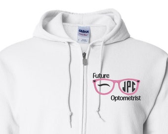 FUTURE OPTOMETRIST GIFT - Optometry Gifts, Personalized Gifts, Eye Doctor Gifts, Gift For Doctor, Custom Hoodies, Optometry Hoodie