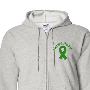 MENTAL HEALTH RIBBON -  Mental Health Gift, Mental Health Nurse, Therapist Gifts, Mental Health Hoodie, Mental Health Shirt, Mental Health