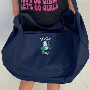 CHEER DUFFLE BAG - Custom Cheer Gifts, Cheer Bag, Cheerleading Gifts, Custom Duffle Bag, Personalized Cheerleading Gifts, Custom Cheer Bag