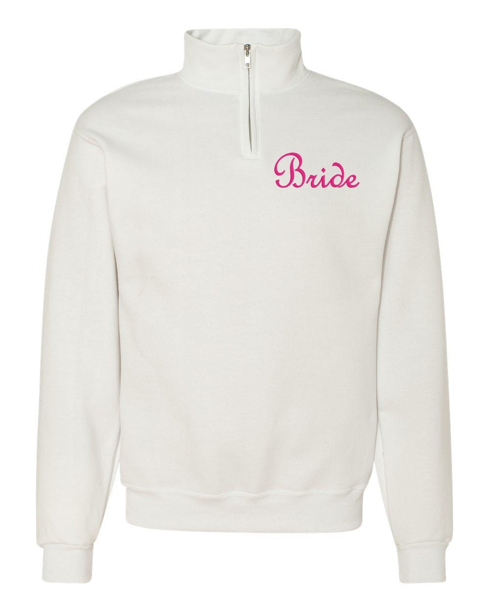 BRIDE QUARTER ZIP – Bride Gift, Bride To Be Gift, Bride To Be, Engagement Gift, Gift For Bride, Bride Sweatshirt, Embroidered Bride