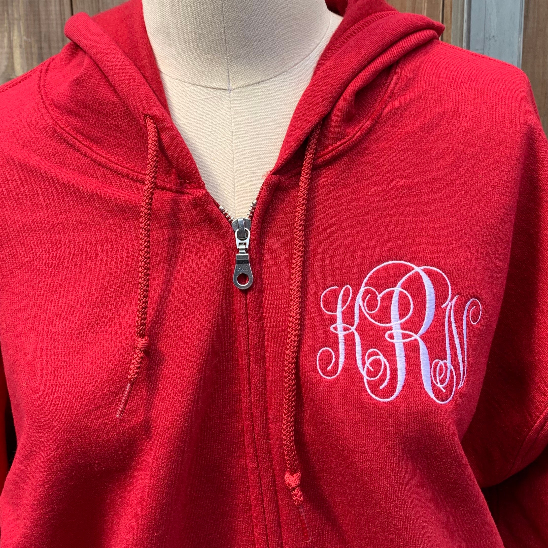 Large Monogram Sweatshirt – Arch City Monogramming, LLC