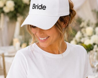 EMBROIDERED BRIDE HAT - Bride Hat, Bride Gift, Bride Baseball Hat, Bride To Be Gift, Gift For Bride, Bridal Gift, Bride Cap, Embroidered Hat