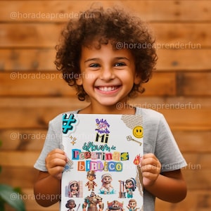 Album di figure bibliche per bambini, 100 personaggi biblici, attività educativa cristiana, carte bibliche, risorsa didattica