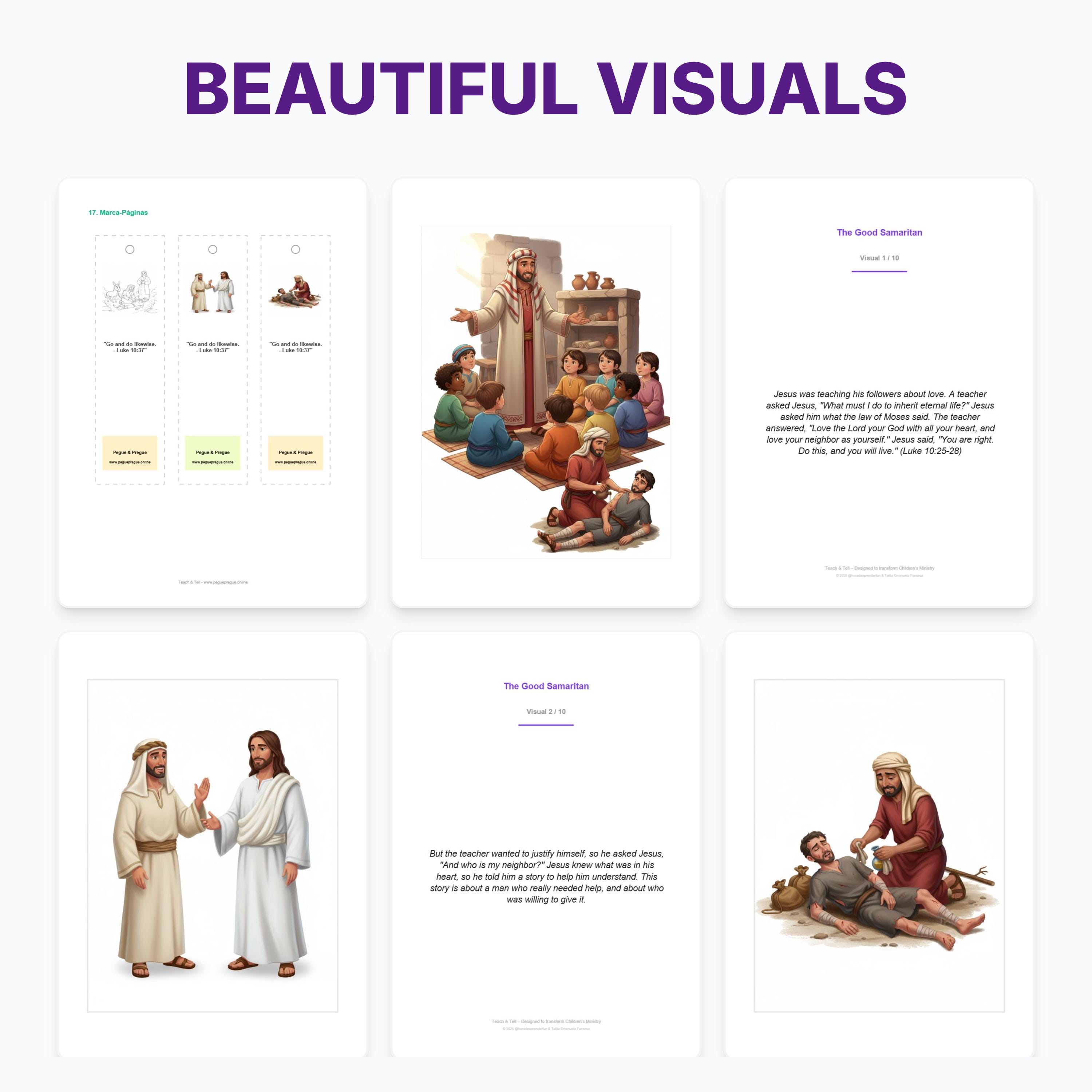 The Good Samaritan Bible Story Craft for Kids, Sunday School Lesson ...