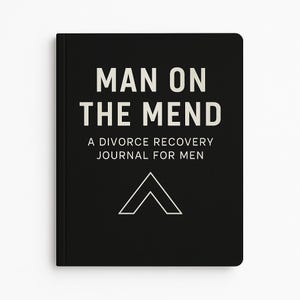Diário de Cura para Homens | Caderno de Exercícios de Autoajuda Guiado em PDF e Modelo Editável para Canva | Sem Data, 37 Páginas | Tamanho Carta EUA A4 A5 para Imprimir
