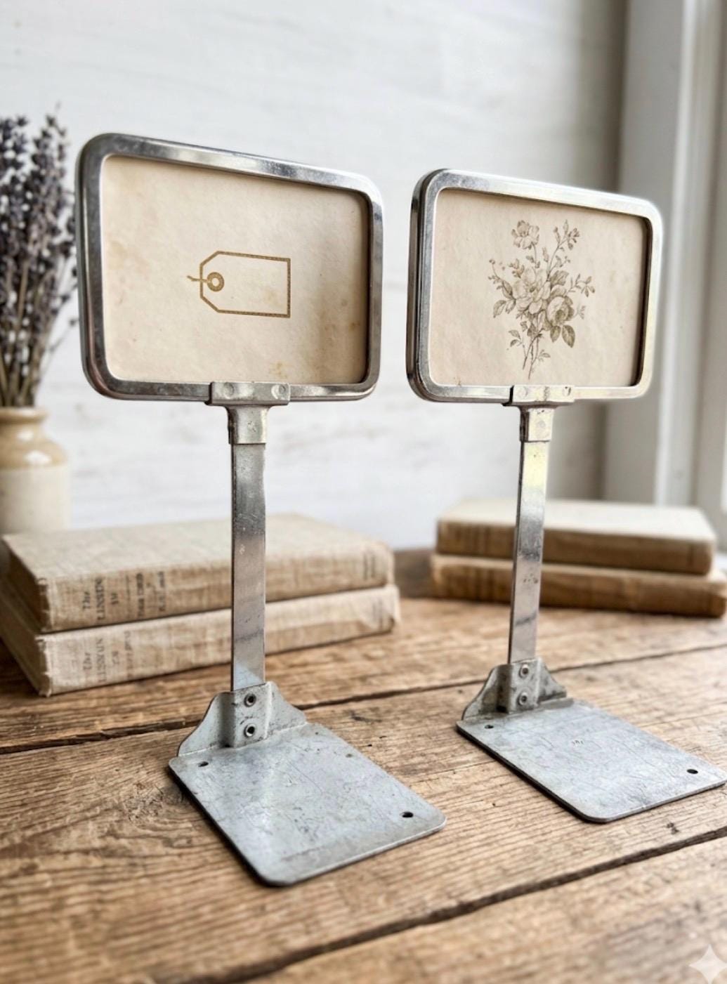Vintage Metal Store Display Stand - Etsy