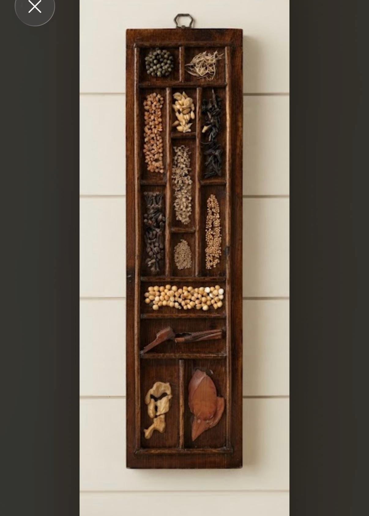 Antique Wood Seed Box Display - Etsy