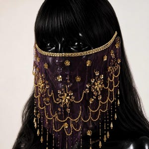 ペルシャ細密画 額装 2点セットアラビアンナイト ベリーダンス 手描き 金箔 Arabian face veil - Etsy 日本