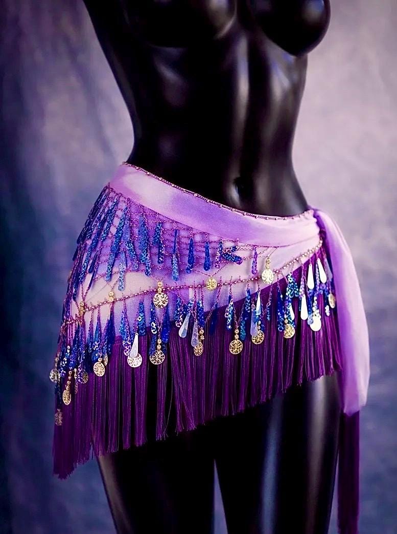 Belly dance belt - Etsy 日本