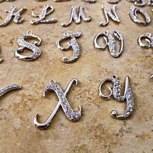 Large Letter Necklace, Initial letter pendant, Personalized Jewelry Gift image 6